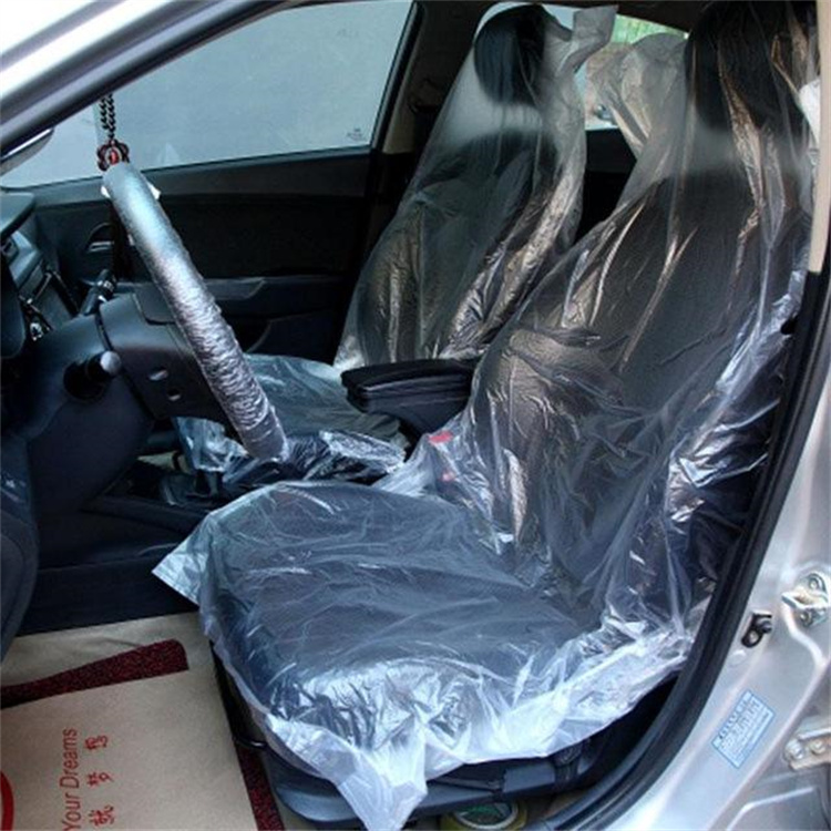 Funda de asiento de coche de plástico transparente HDPE