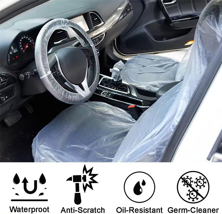 Fundas de plástico para asientos de automóvil de PE: una solución conveniente para la protección del vehículo